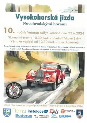 Plakát Vysokohorská jízda